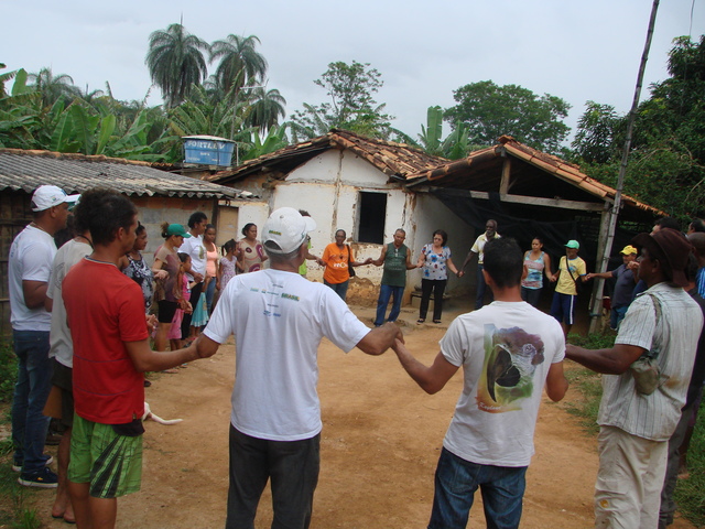 Encontro comunitário display